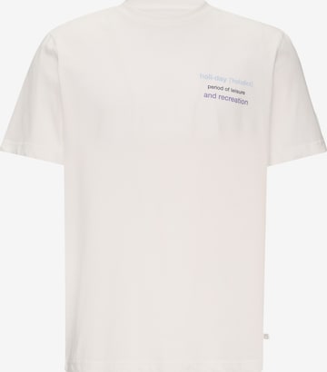 T-Shirt QS en beige : devant