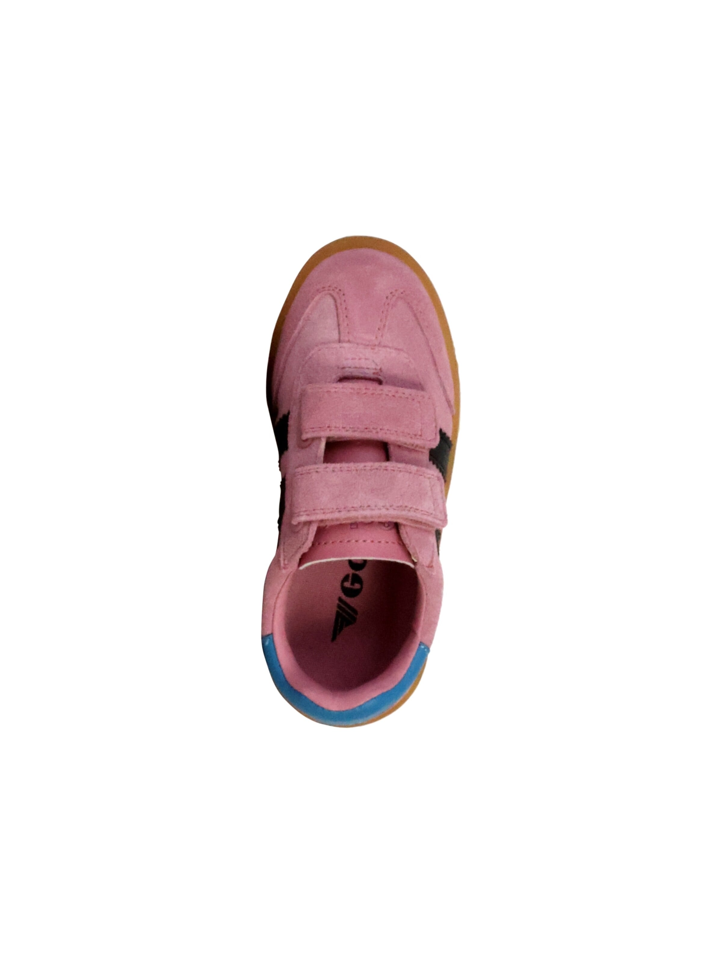 Gola Sneakersy 'Viper Strap Kinder-Sneaker aus Leder' w kolorze różowy