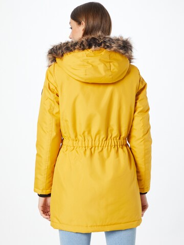 ONLY - Parka de inverno 'Iris' em amarelo