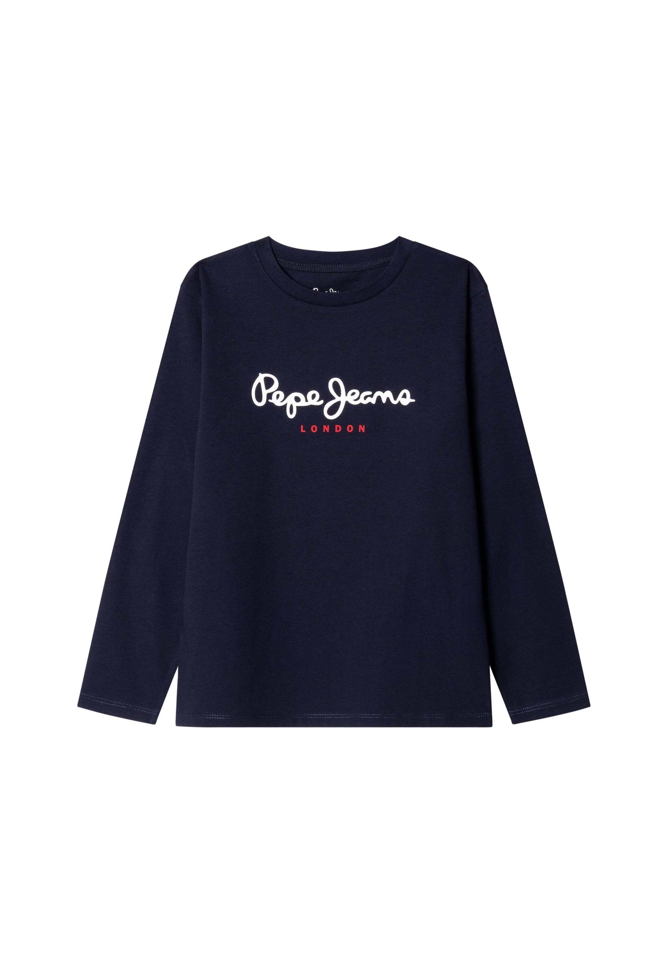 Pepe Jeans Shirt 'New Herman' in Blau: Vorderseite