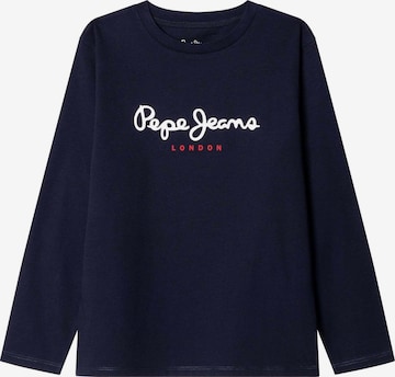 Pepe Jeans Shirt 'New Herman' in Blau: Vorderseite