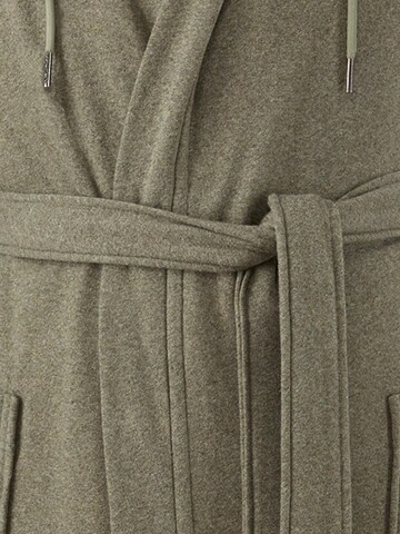 BOSS Home Long Bathrobe 'EVENING' in Green