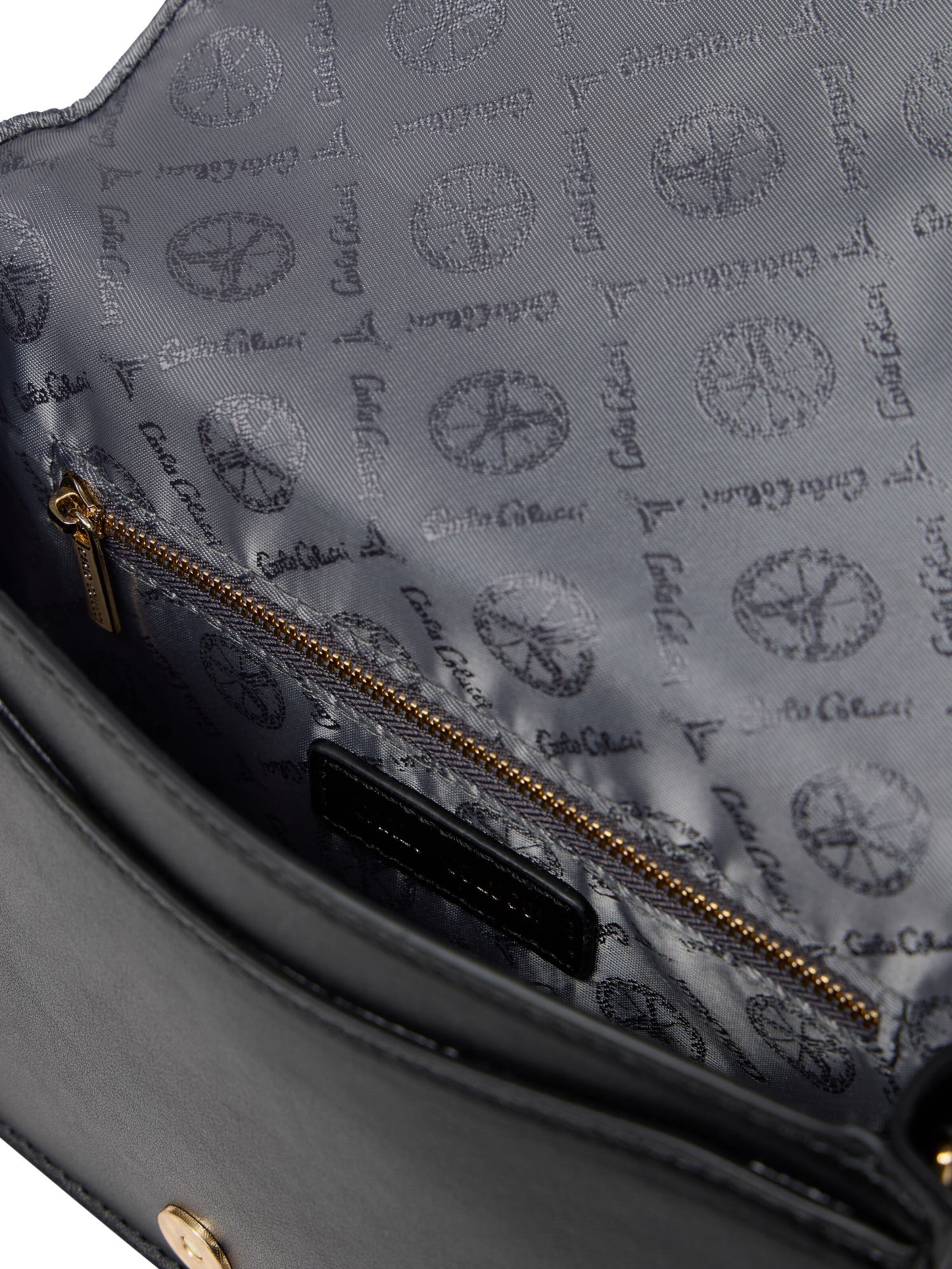 Sac à bandoulière ' di Lazzaro ' Carlo Colucci en noir