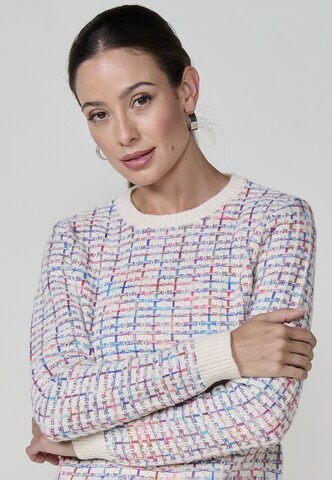 Pull-over KOROSHI en blanc