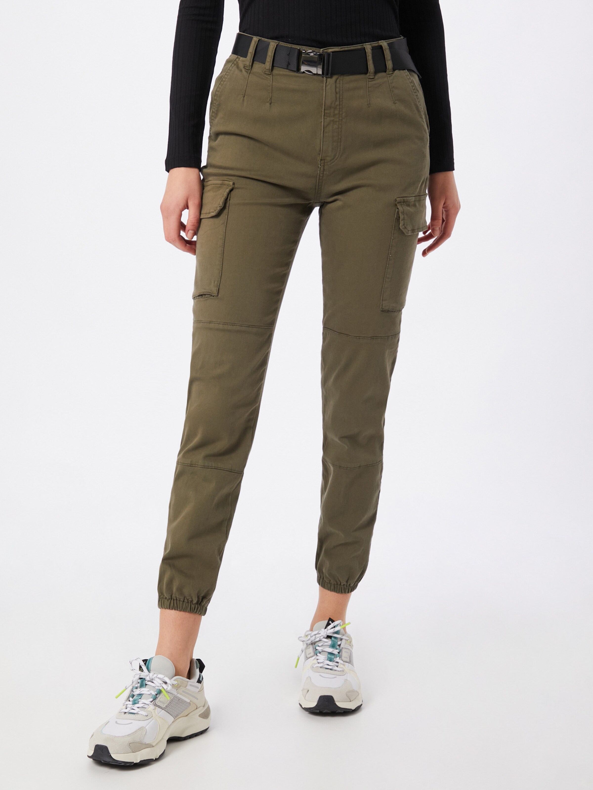 Tally Weijl Cargo jeans in Khaki | ABOUT YOU