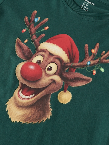 NAME IT Shirt 'NMMVOSMAS' in Green