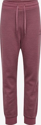 Hummel Regular Workout Pants 'WONG' in Purple: front