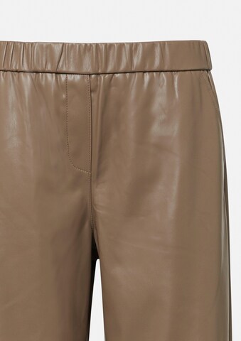 Regular Pantalon COMMA en marron