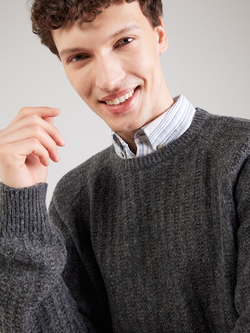 BLEND - Pullover 'BHDEXTER' em cinzento