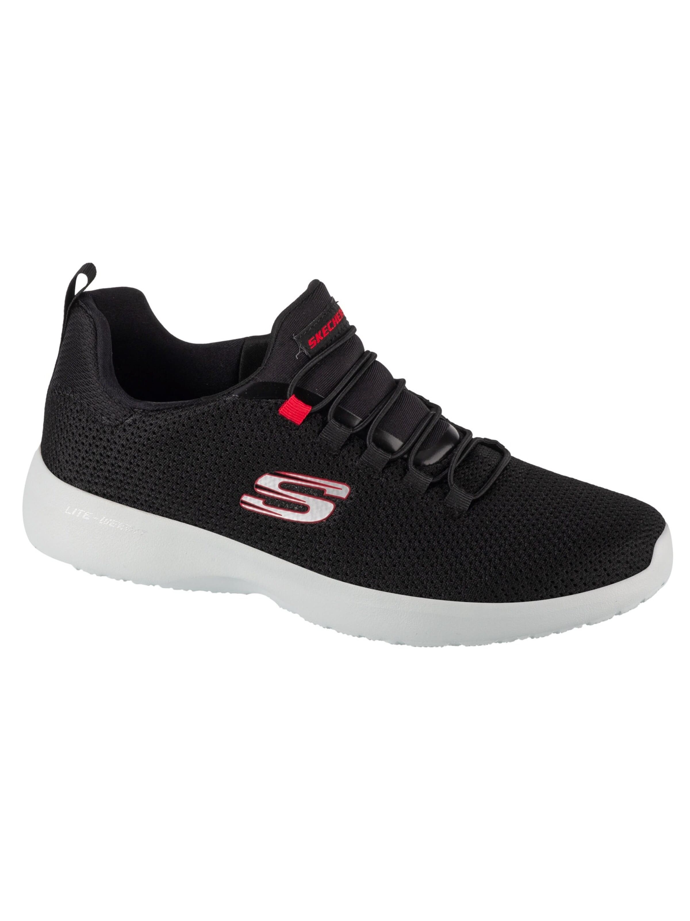 SKECHERS Slip-Ons 'Dynamight' in Black: front