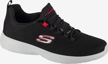 SKECHERS Slip-Ons 'Dynamight' in Black: front