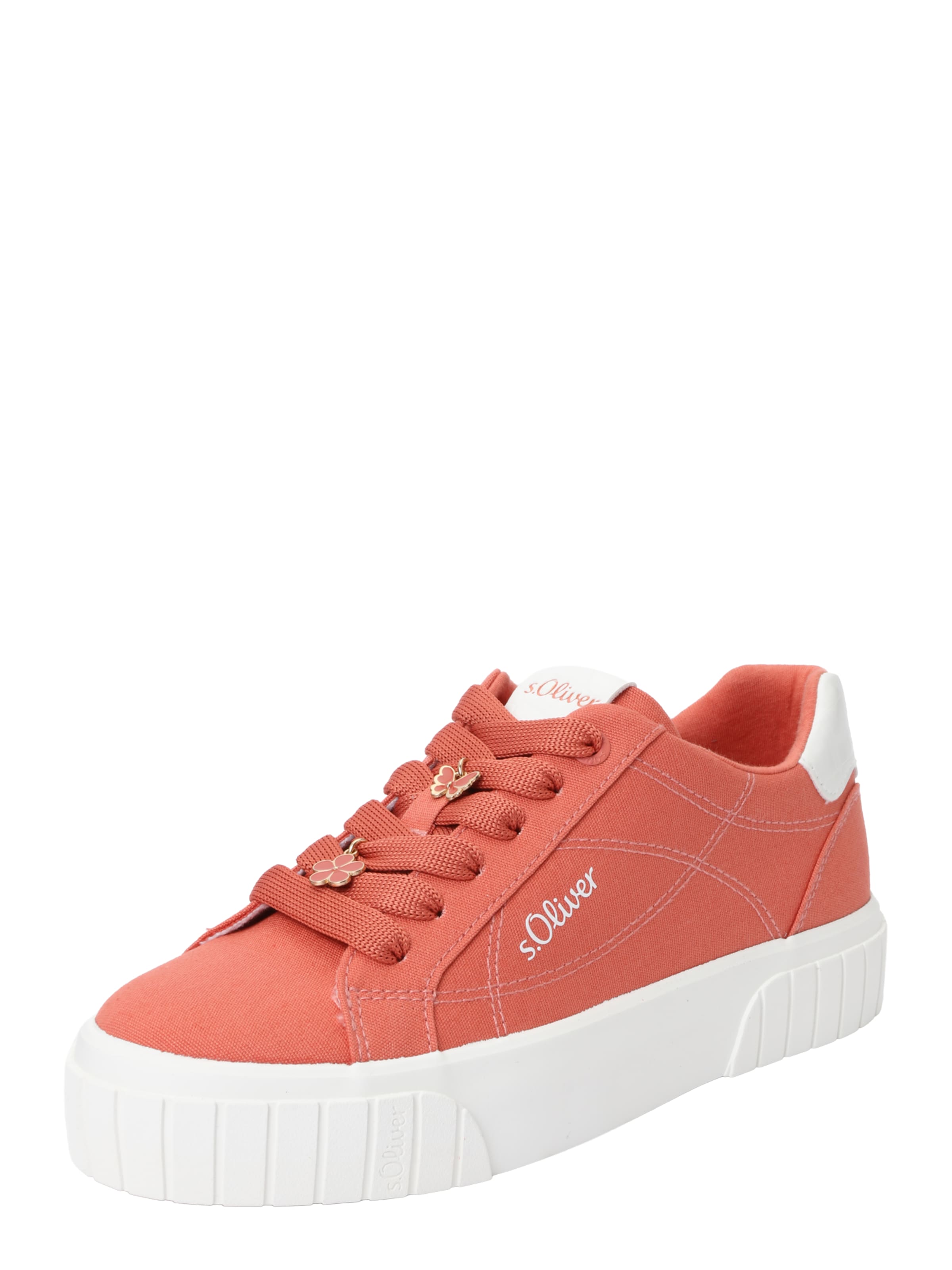 s.Oliver Sneakers laag in Oranje: voorkant