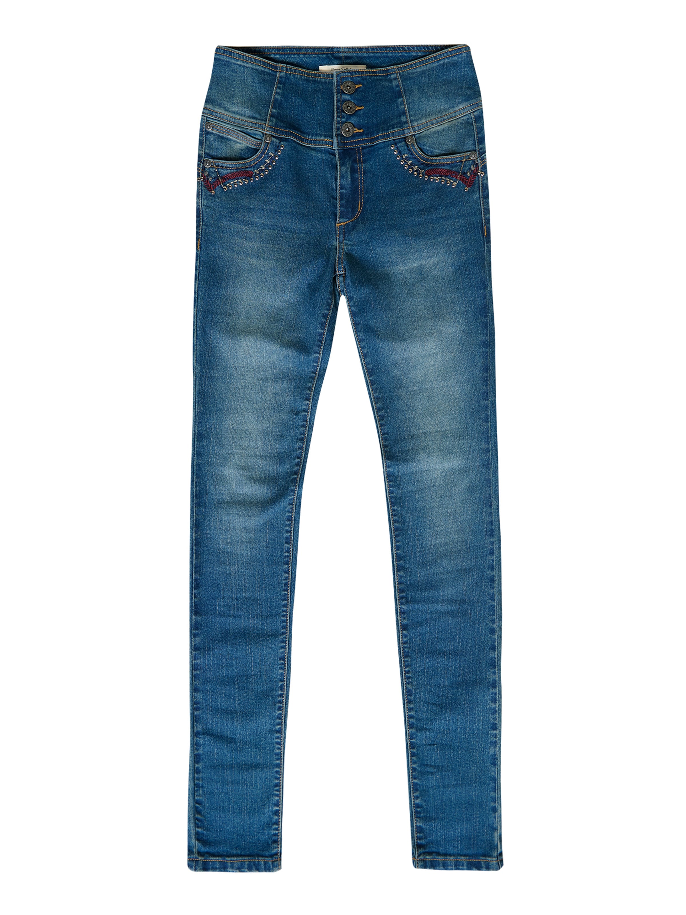 KOROSHI Slimfit Džíny – modrá: přední strana