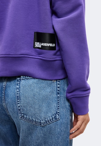 KARL LAGERFELD JEANS Sweatshirt in Lila