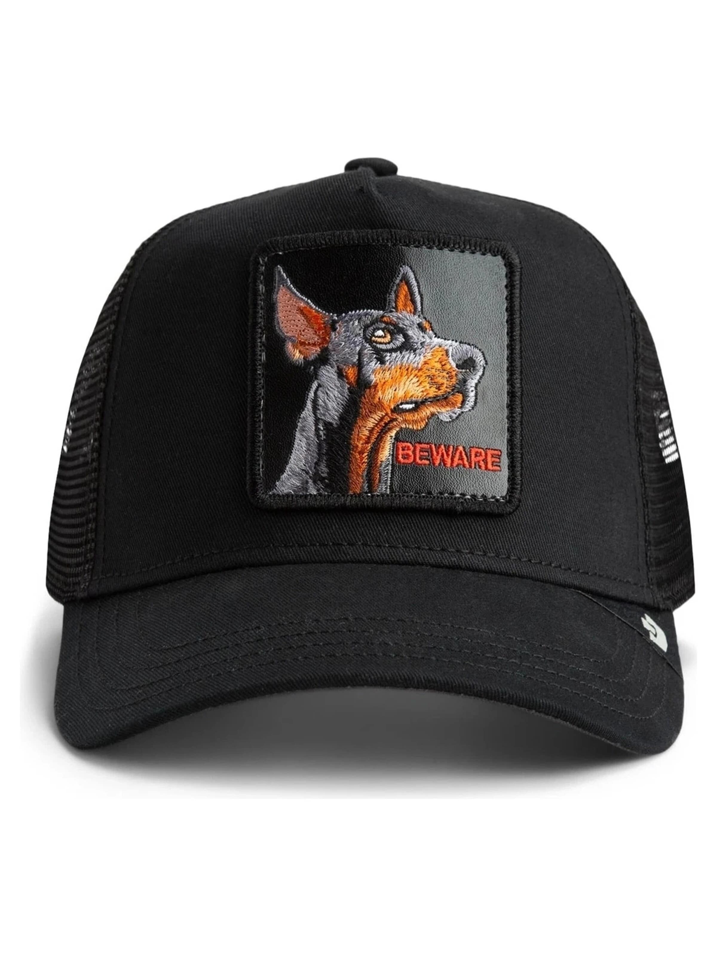 GOORIN Bros. - Boné 'Gorra goorin bros negra doberman black out doberman trucker cap' em preto: frente