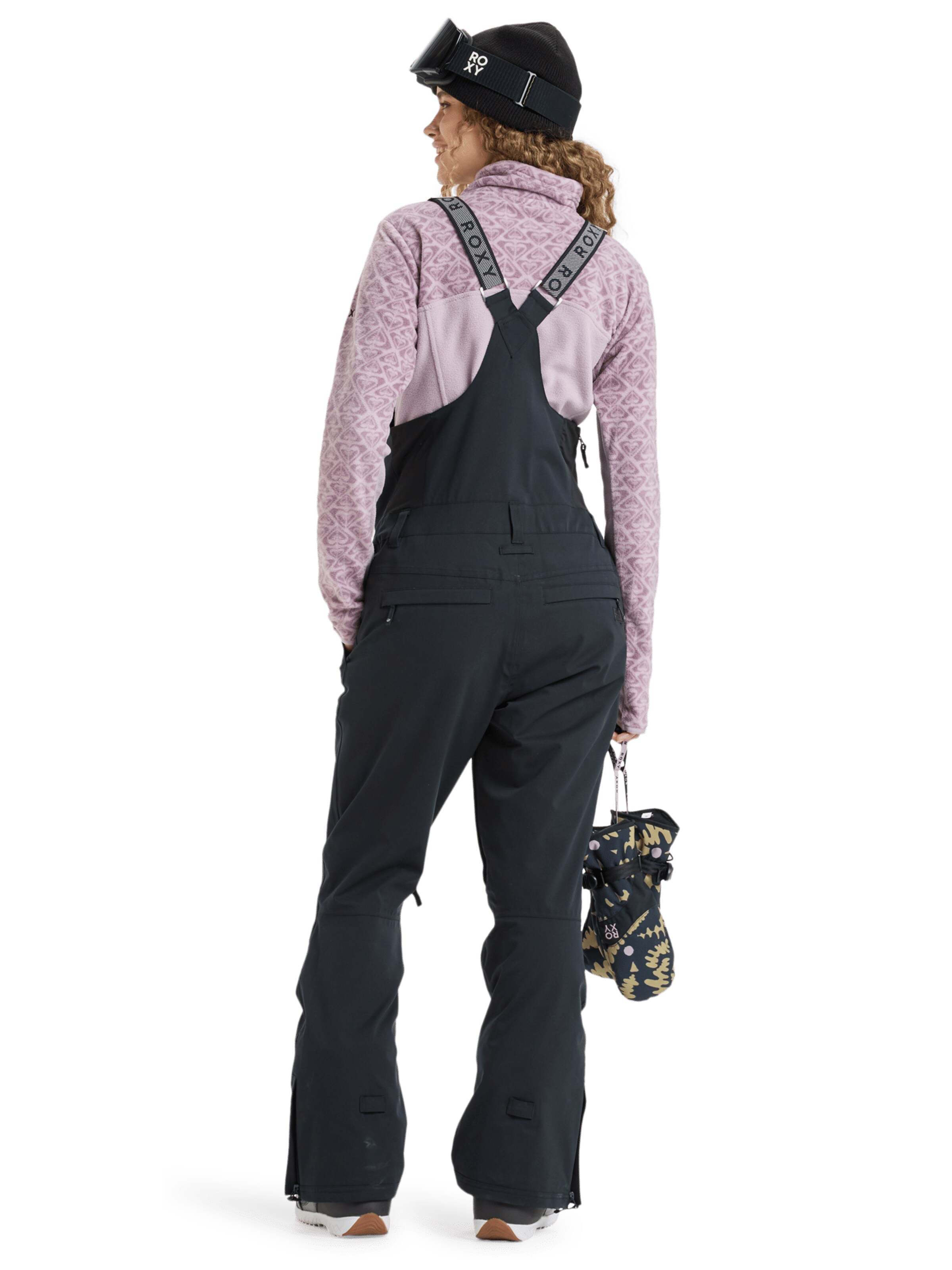 ROXY Regular Outdoorhose in Schwarz