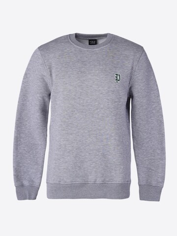 Picaldi Sweatshirt 'P-Label' in Grey: front