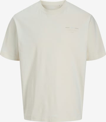 JACK & JONES T-Shirt 'JJEURBAN EDGE STUDIO' in Weiß: Vorderseite