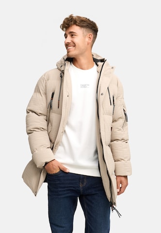 Manteau d’hiver 'INLondoy' INDICODE JEANS en beige