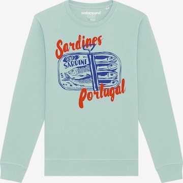 Sweat-shirt 'Sa' Watapparel en bleu : devant