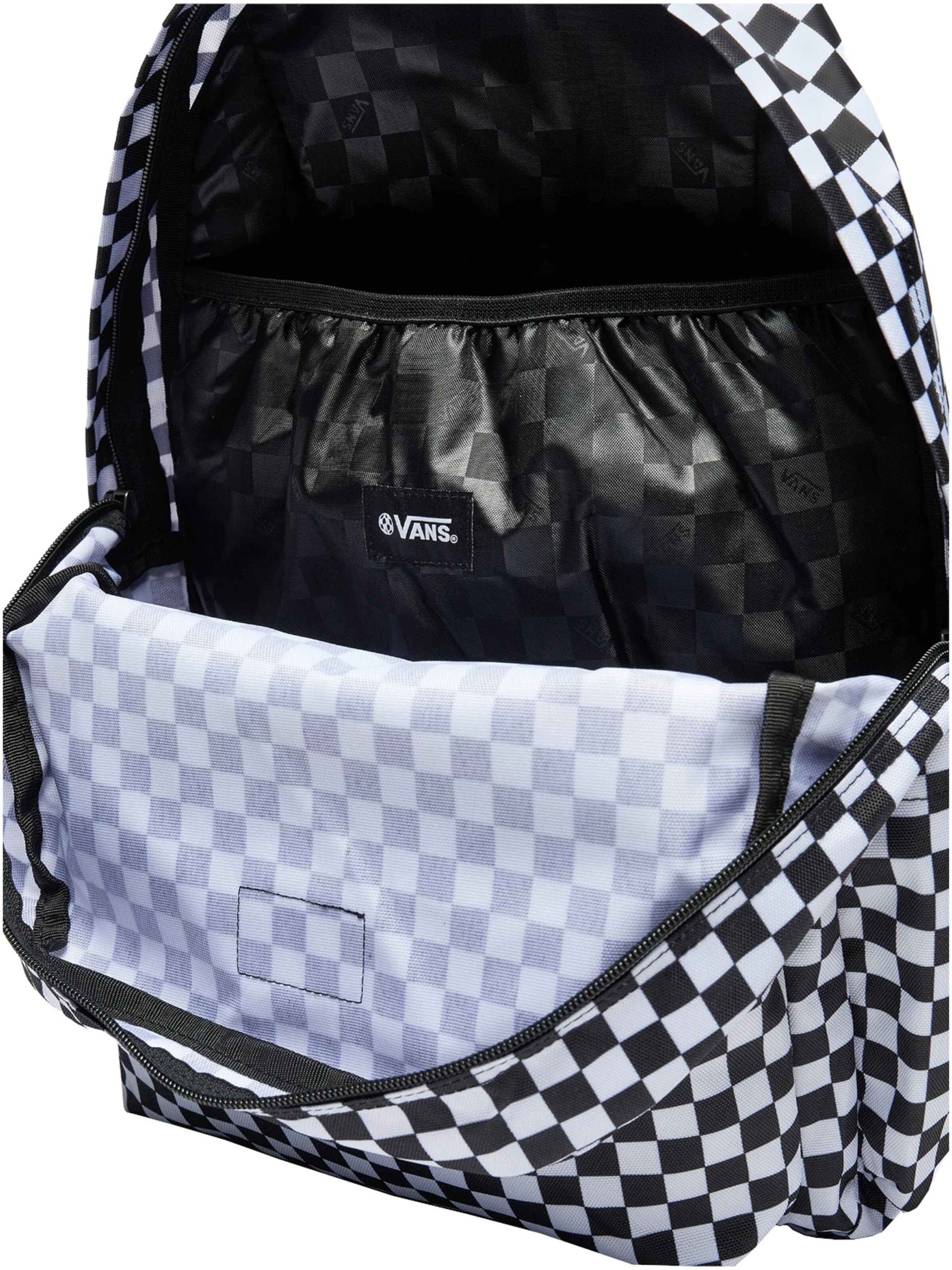 VANS Backpack 'Vans Old Skool Print Backpack' in White