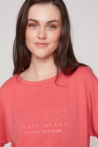 Soccx - Camiseta en naranja