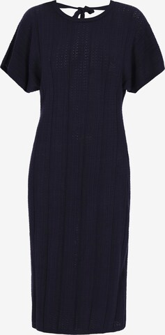 DreiMaster Vintage Kleid in Blau: Vorderseite
