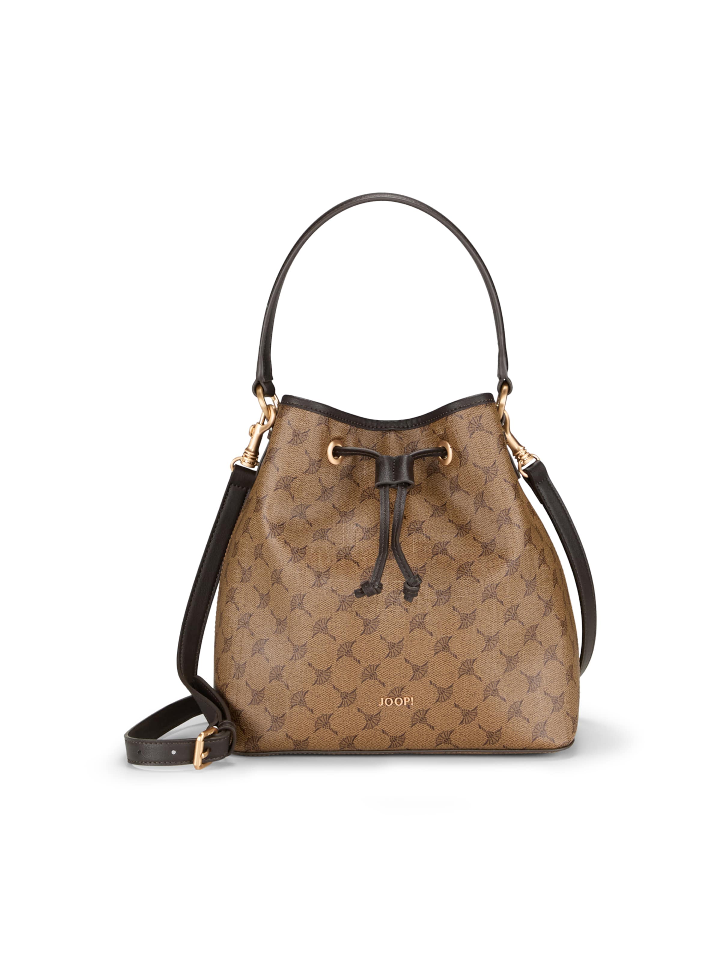 JOOP! Malas de tiracolo em bege / castanho / mosqueado preto, Vista do artigo