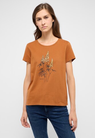 MUSTANG T-Shirt in Braun: Vorderseite