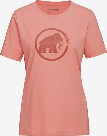 MAMMUT Funktionsshirt ‘Core Classic’ in Rot: Vorderseite