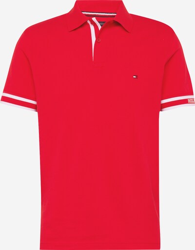 Tricou TOMMY HILFIGER pe albastru marin / roșu / alb, Vizualizare produs