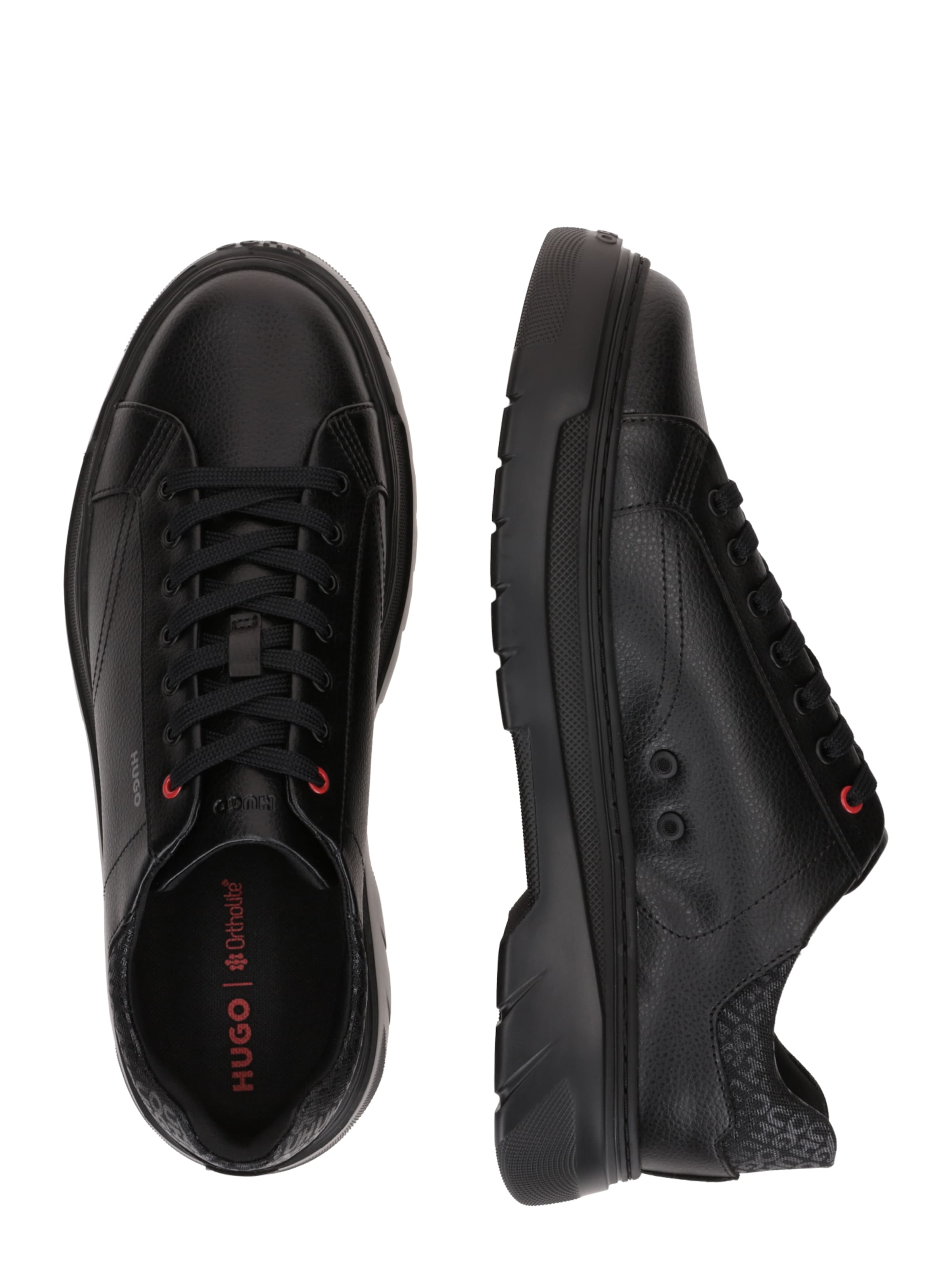 HUGO Обувь на шнуровке 'Urian' в Черный