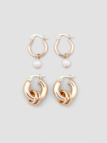 Boucles d'oreilles 'Selina' LeGer by Lena Gercke en or : devant