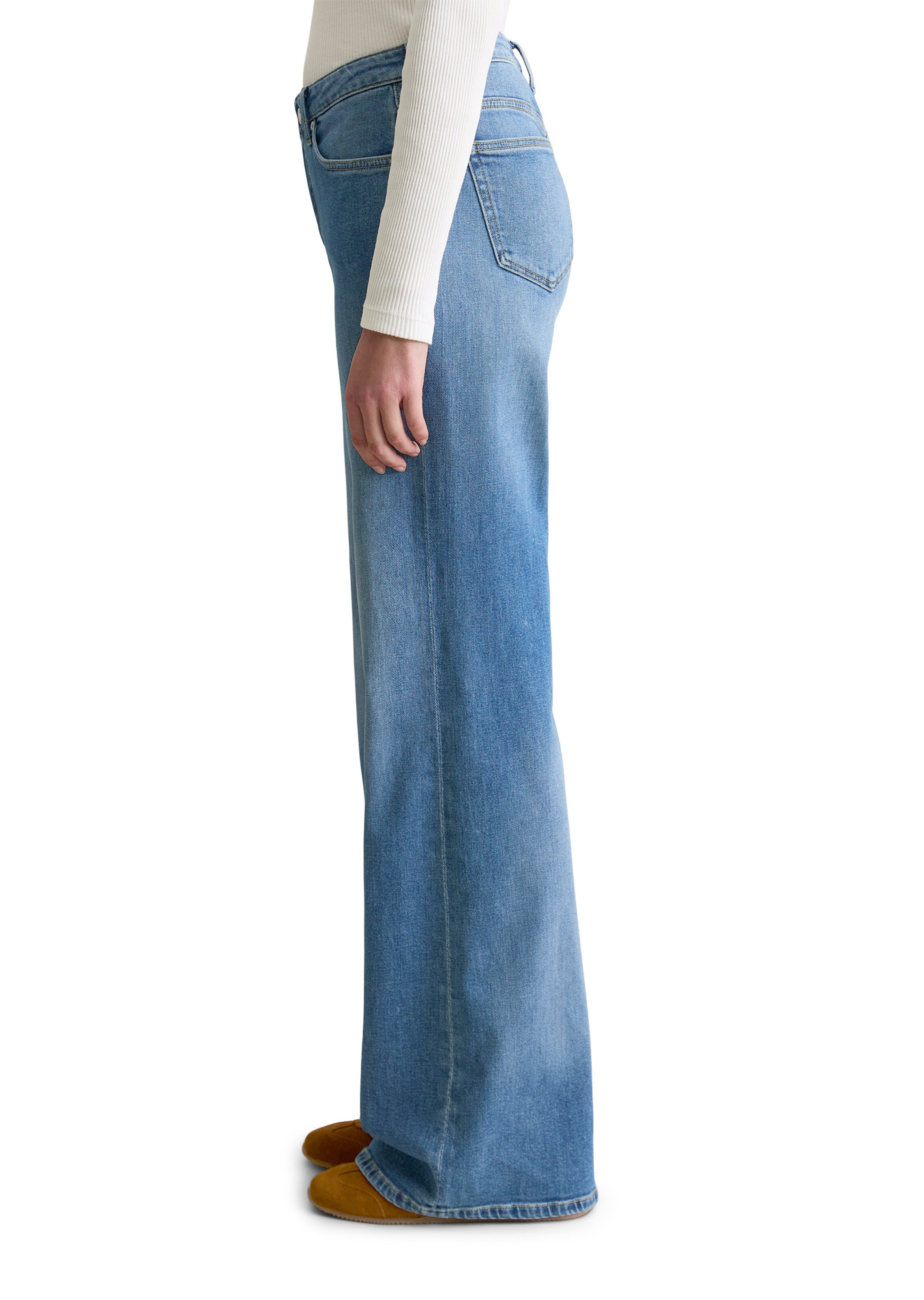 Marc O'Polo DENIM Flared Jeans in Blauw