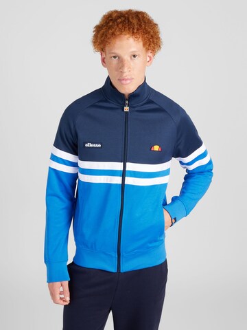 ELLESSE Sweatvest 'Rimini' in Blauw: voorkant