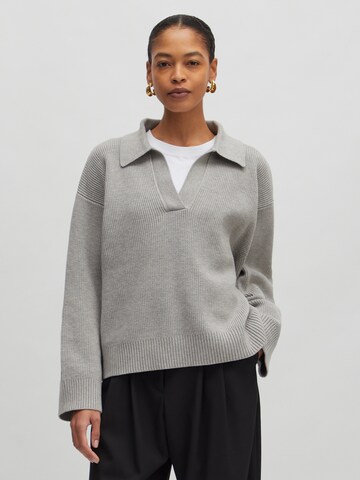 EDITED Sweater 'Taria' in Grey: front