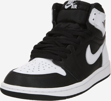 Sneaker înalt 'Air 1 Retro' de la Jordan pe negru: față