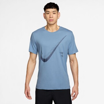 NIKE Performance Shirt in Blue: front
