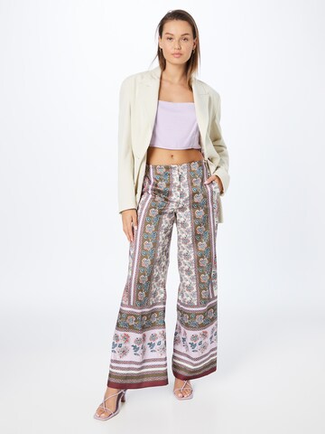 CINQUE Wide leg Broek 'ORBIT' in Gemengde kleuren