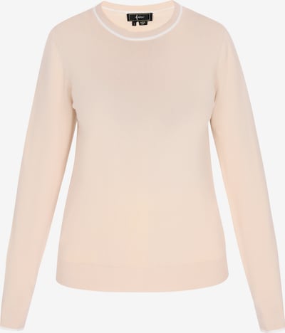 Megztinis iš faina, spalva – kūno spalva / balta, Prekių apžvalga