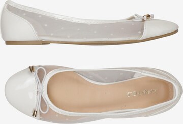 Anna Field Flats & Loafers in 38 in White: front
