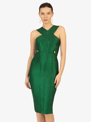 Rochie de seară de la Kraimod pe verde: față