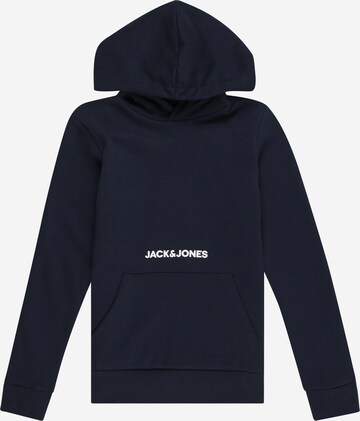 Jack & Jones Junior Mikina 'YOU' – modrá: přední strana