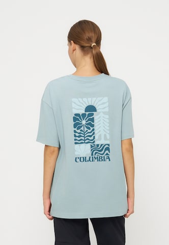 T-shirt fonctionnel 'Rolling Bend™' COLUMBIA en bleu : devant
