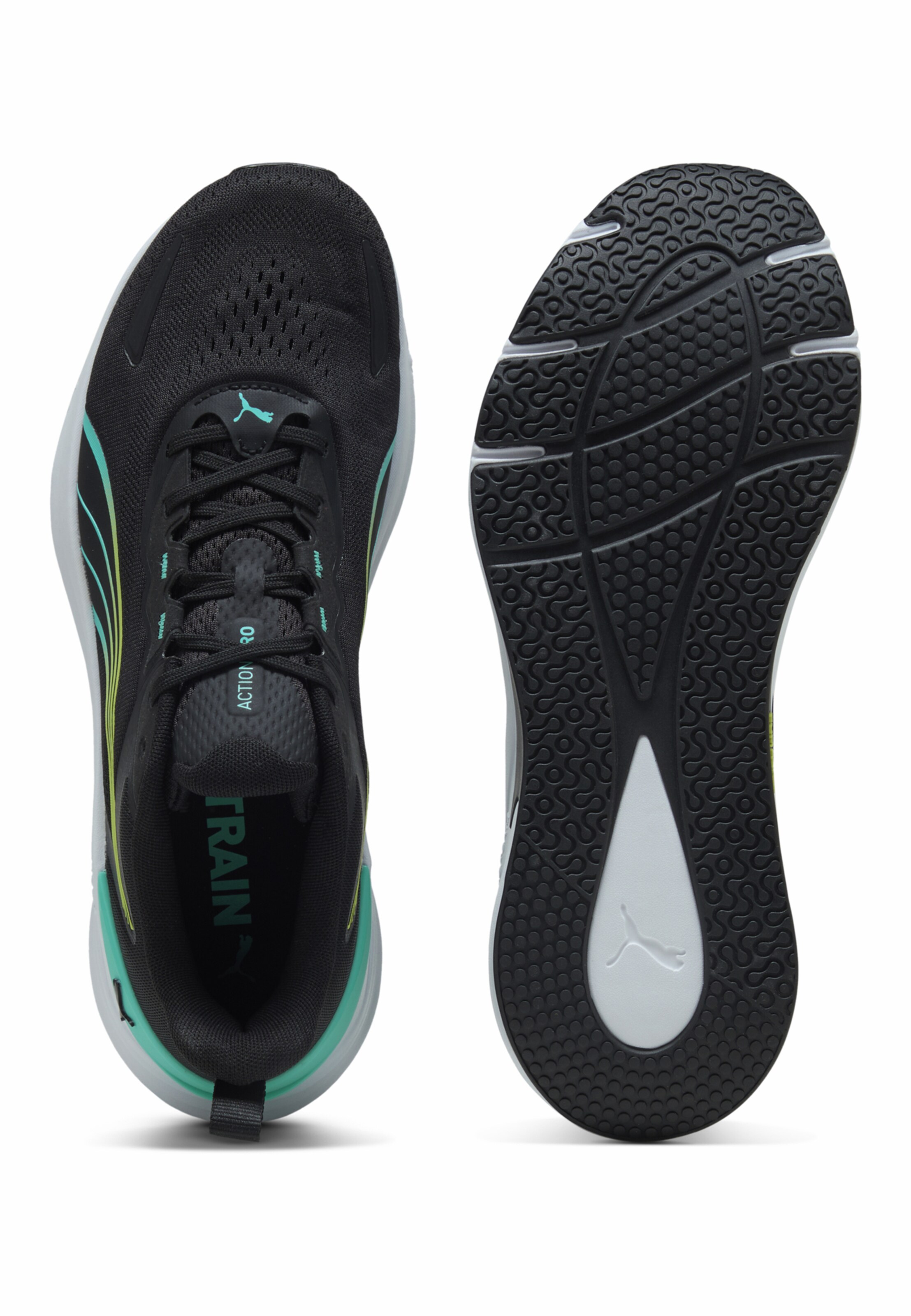 PUMA Αθλητικό παπούτσι 'Action Pro' σε μαύρο