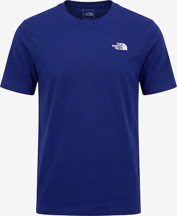 T-Shirt 'EVOLUTION SIMPLE DOME' THE NORTH FACE en bleu : devant