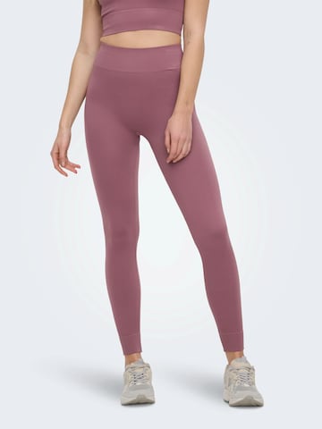 ONLY PLAY - Skinny Pantalón deportivo 'ONPJAIA' en rosa: frente