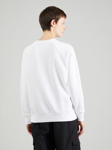 UNDER ARMOUR Sports sweatshirt 'Rival' in White