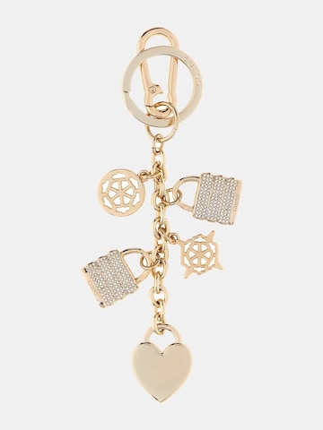 GUESS Key Ring in Gold