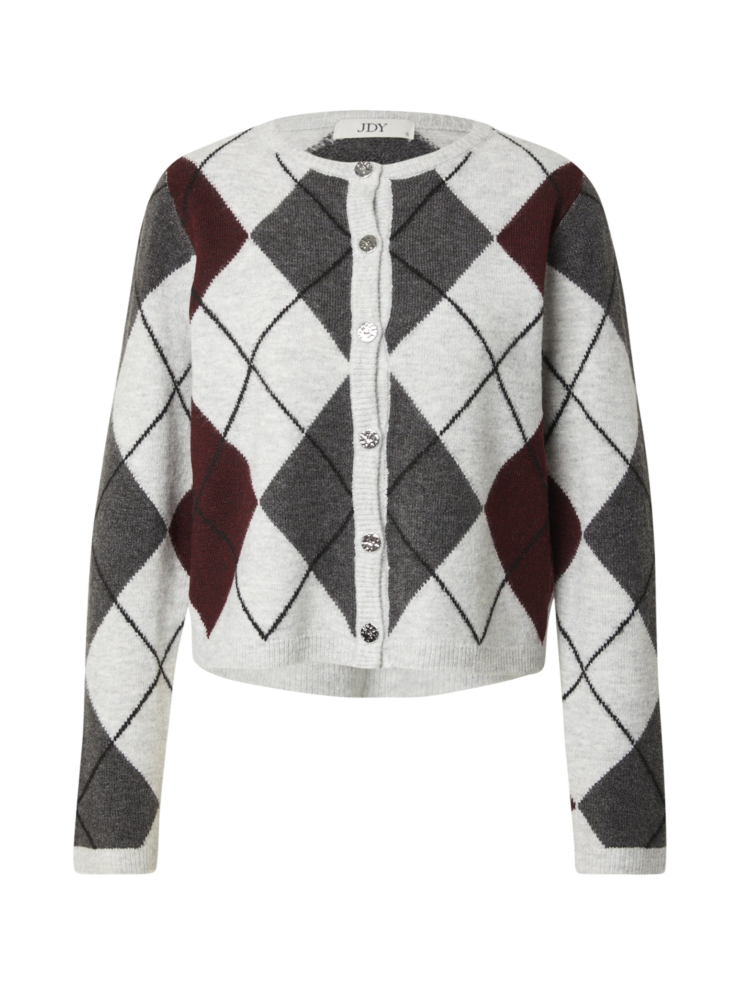 JDY Kardigán 'JDYRUE' - Sivá: predná strana